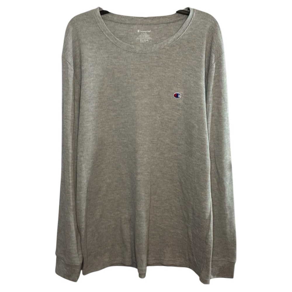 Champion Sleep Shirt Grey‎ Thermal Crewneck in Size XL  NWT Men’s